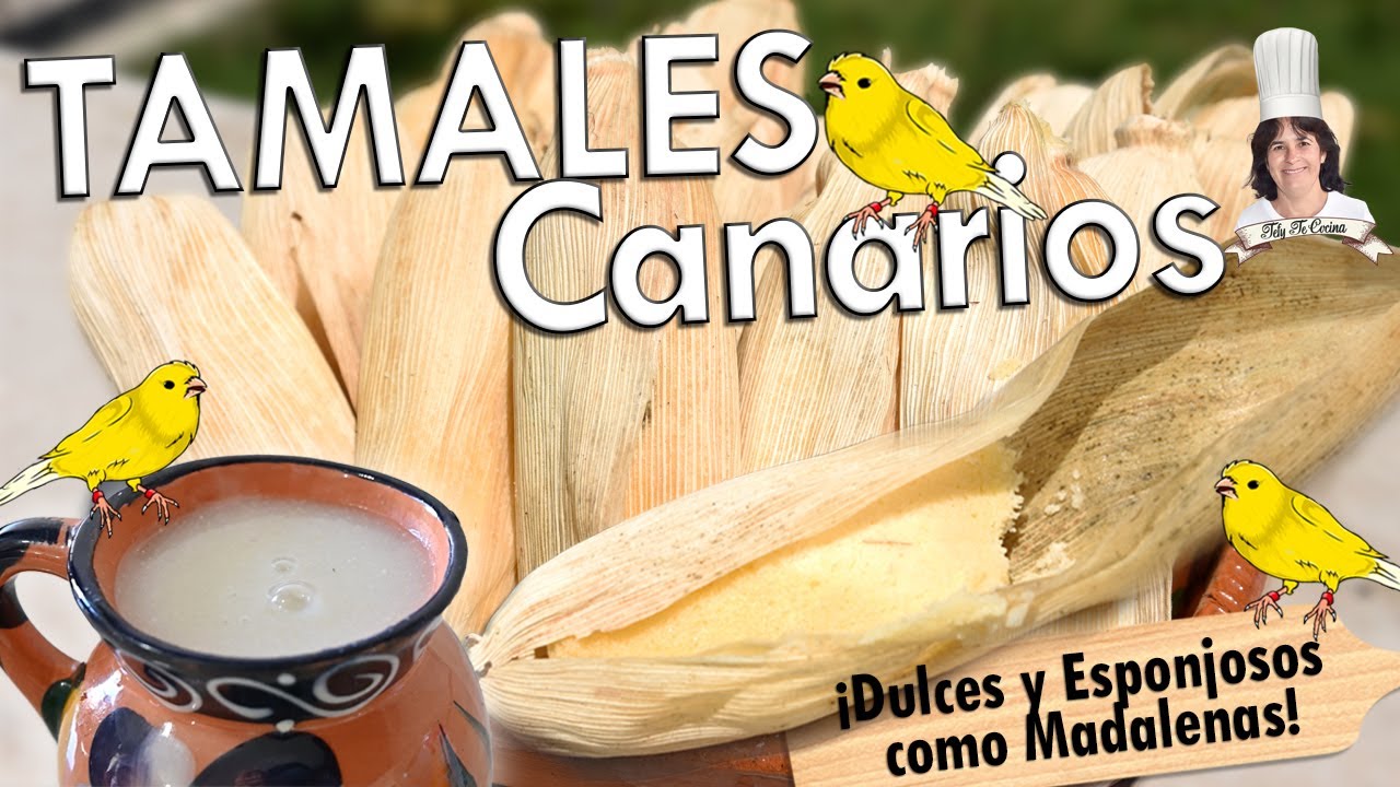 Tamales Canarios – Dulces y Esponjosos como Madalenas 😋 🇲🇽