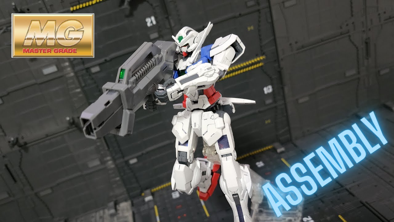 Модель Gundam Astraea Master Grade + Proto GN Twin Broad Blade, часть 1