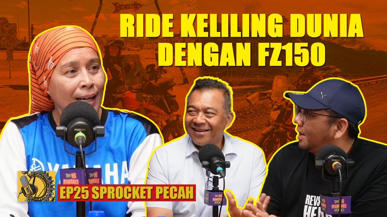 EP25: Anita Yusof - Keliling Dunia Dengan Yamaha FZ150