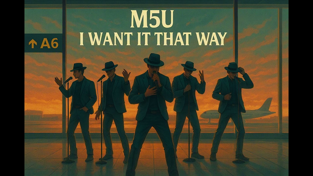 M5U – I Want It That Way (Vietnamese) | Voices on the Runway ✈️🌌