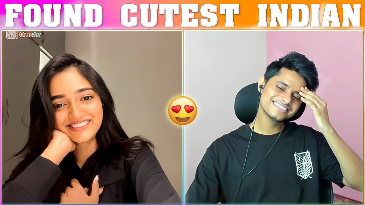 CUTEST INDIAN GIRL KEEPS FLIRTING WITH ME ON OMEGLE 😍 | taksucks