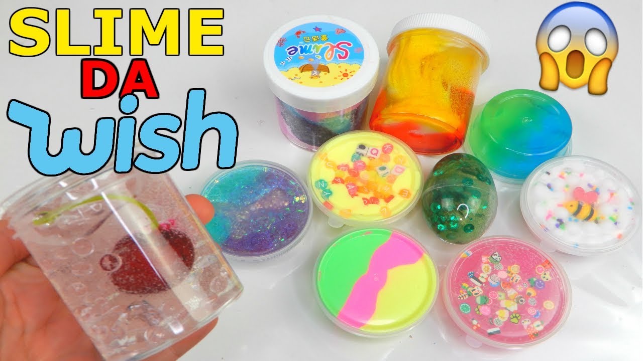 SLIME A 50 CENTESIMI CINESI COMPRATI DA WISH! COME SARANNO? Iolanda sweets