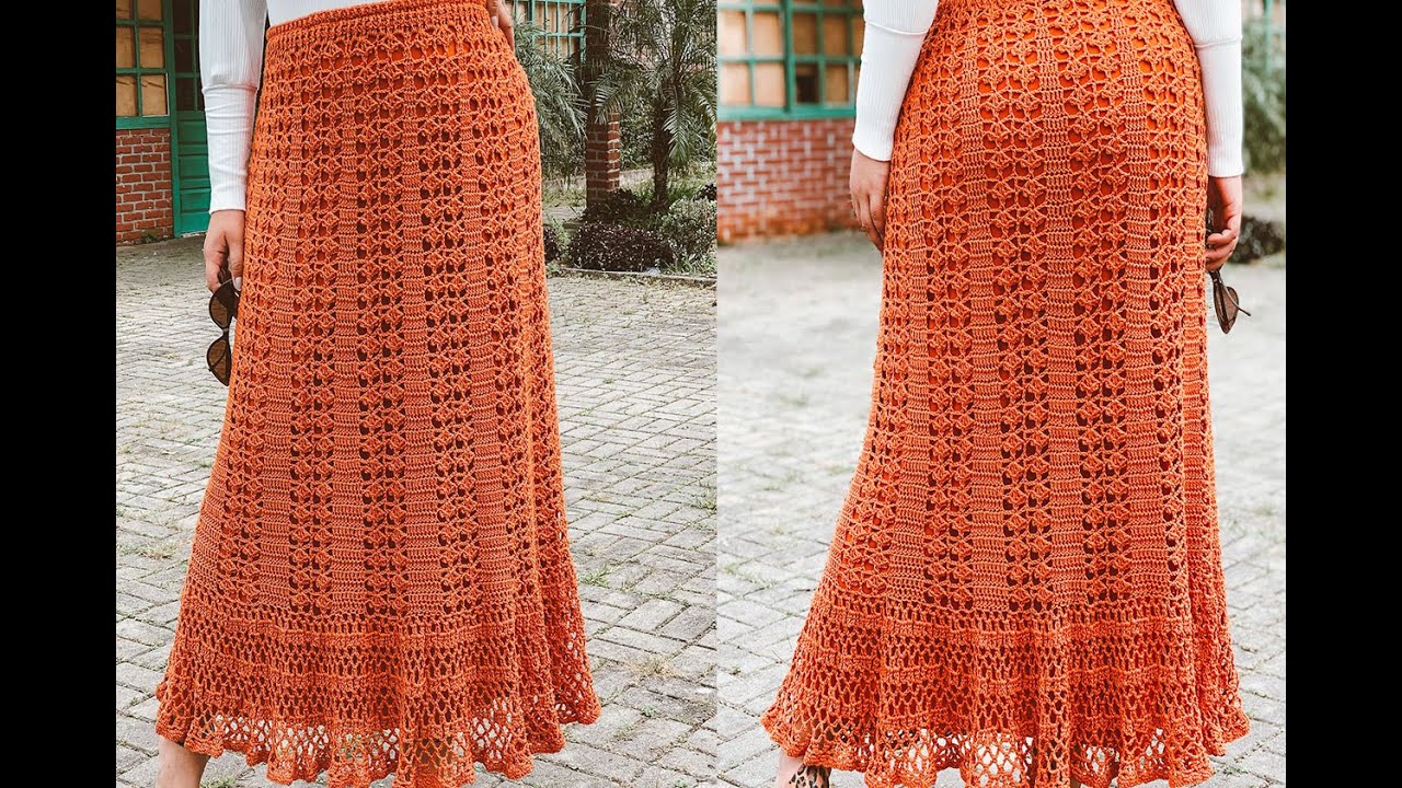🌿 Descubre Como Hacer La Elegante Falda Mas Bonita Para Este Verano