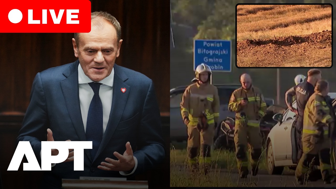 Watch LIVE: PM Donald Tusk Briefs The Press After Suspected Russian Missile Crashed in Poland | APT