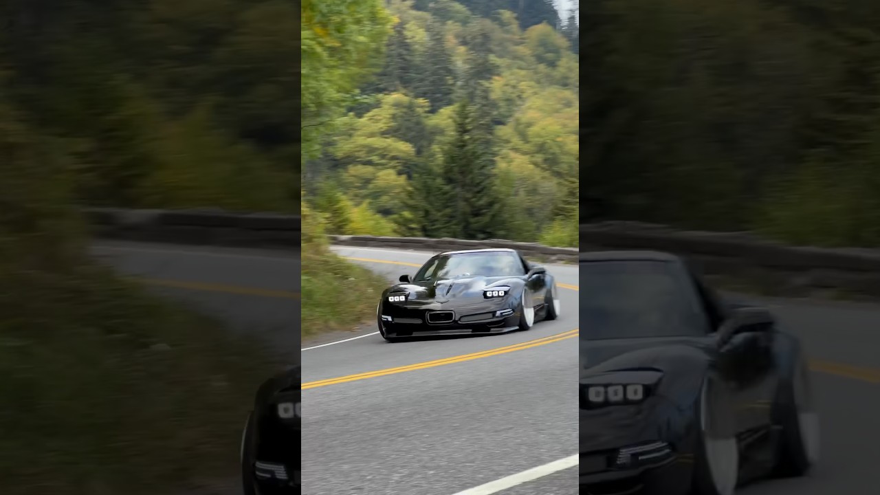 Supercharged c5 carving the mountains. #corvette #slammedsociety #lsx #c5corvette #c6