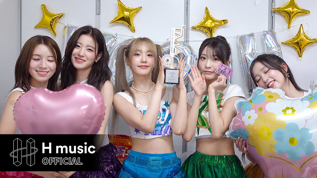 WOW 덕분이야 🏆💗 | 2024 TMA 더팩트 뮤직 어워즈 비하인드 | WOOAH 우아