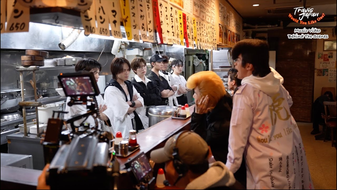Travis Japan – 'Would You Like One?' Music Video behind the scenes