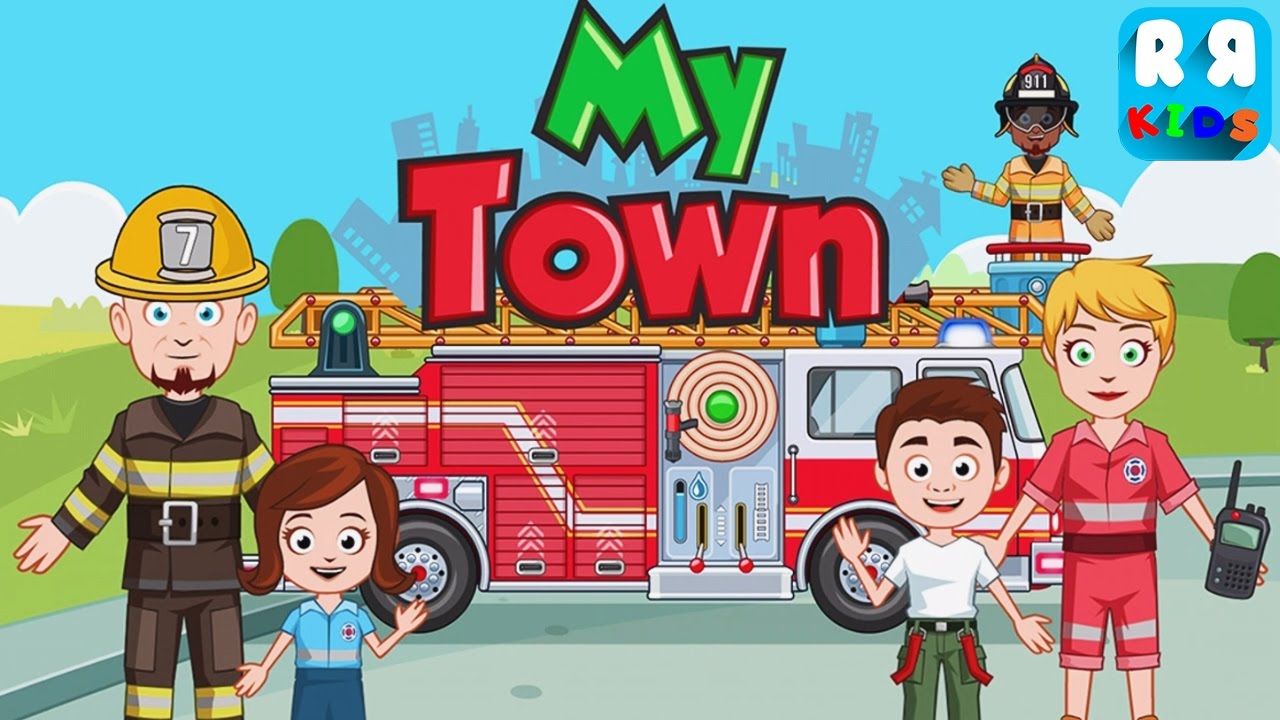 My Town : Fire station Rescue (By My Town Games LTD) - New Best App for Kids