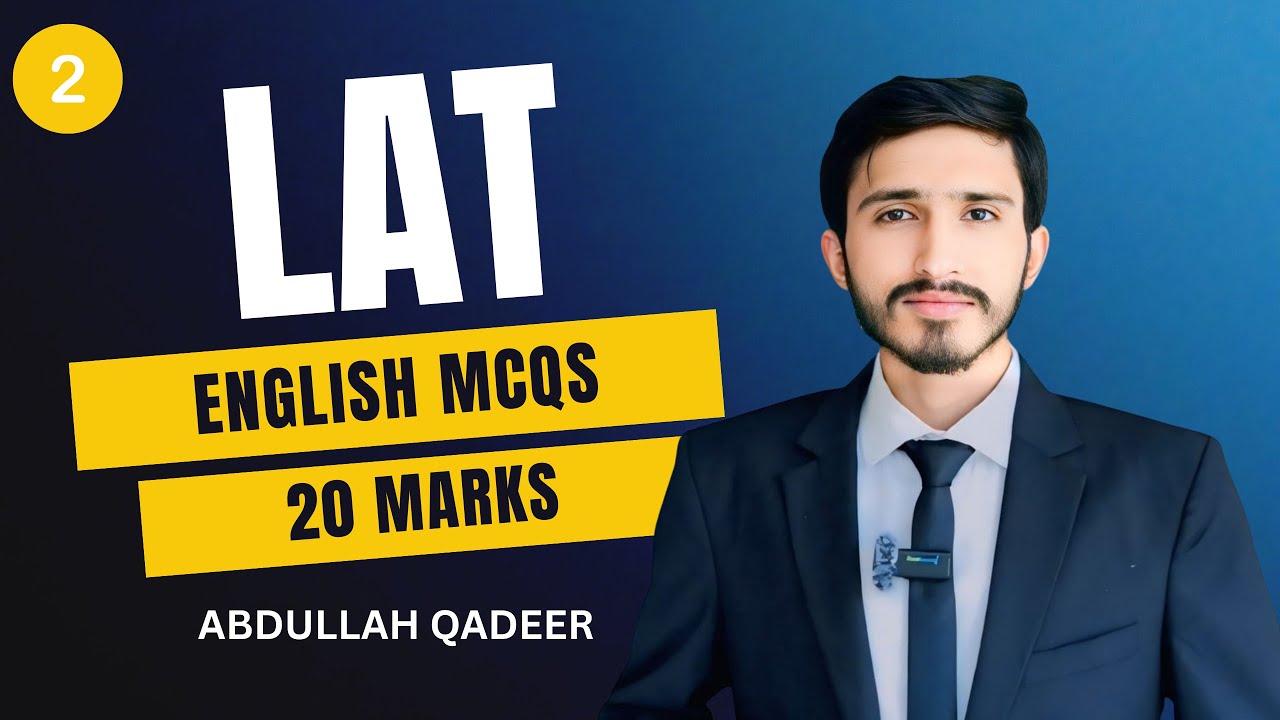 How to Prepare for English MCQs | Law Admission Test | April 2025