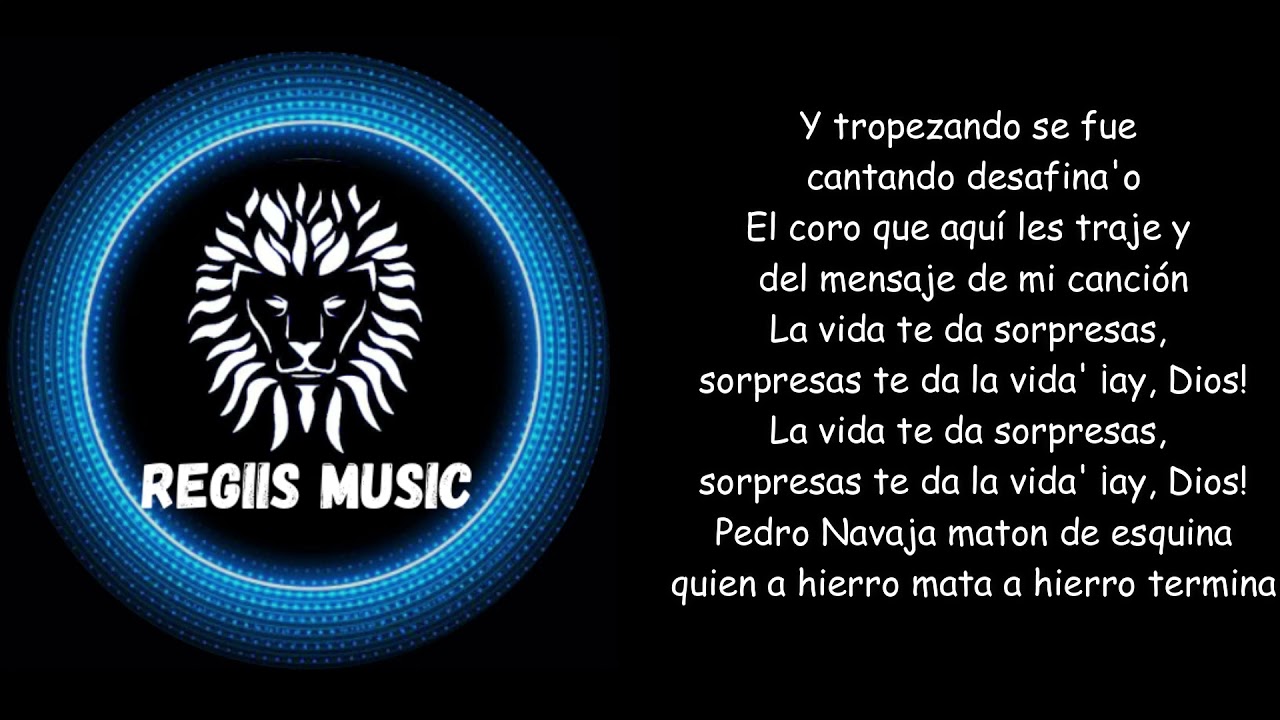Ruben Blades - Pedro Navaja  (Letra/Lyrics)