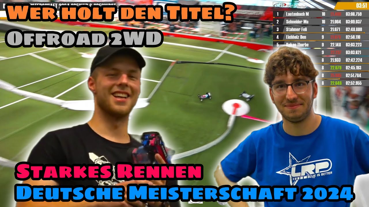 A-Finale ORE2WD DM beim ORC-B Göttingen - Neuer Titelträger? Das ist RC Car Racing