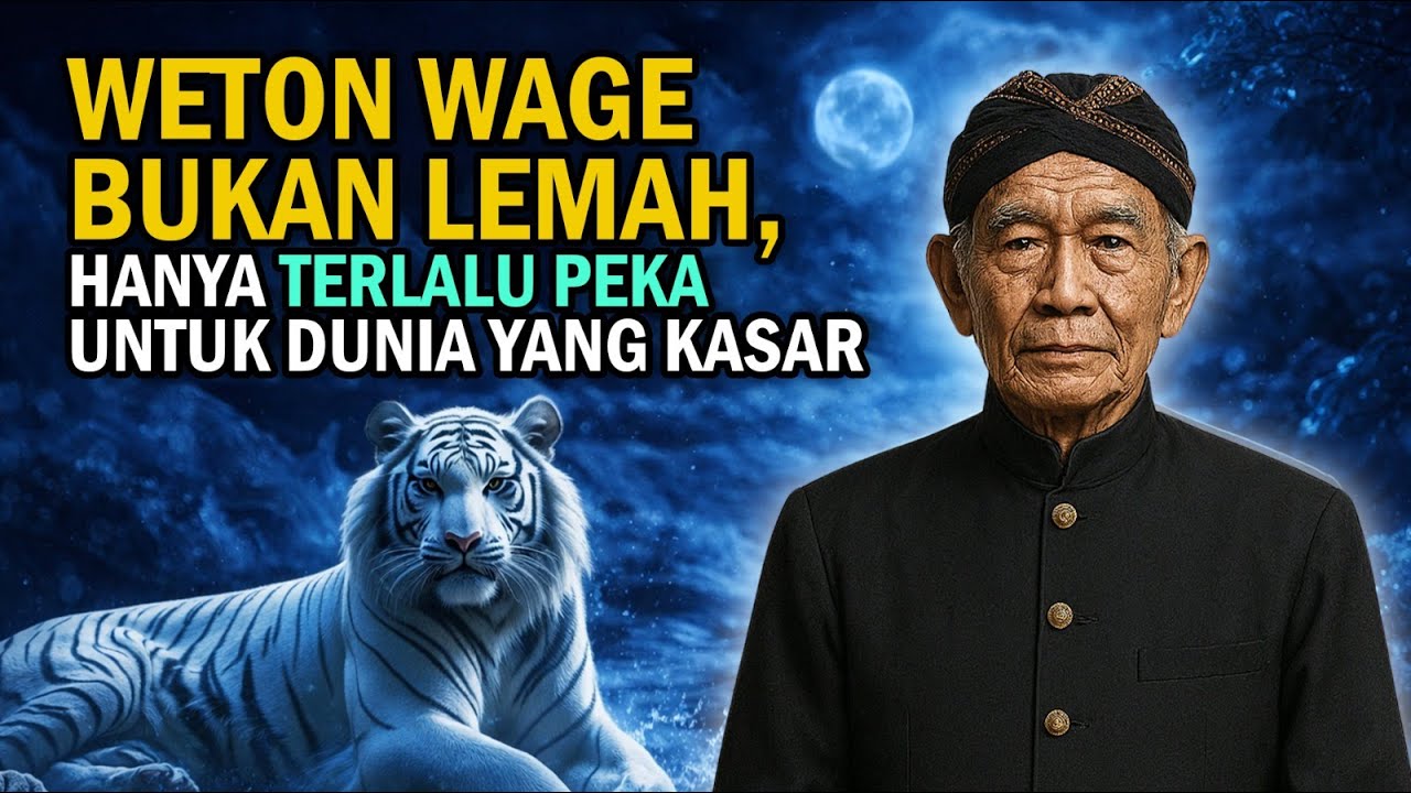 UNTUK WETON WAGE YANG SELALU DIAM TAPI HATI PALING DALAM | SEPUTAR WETON