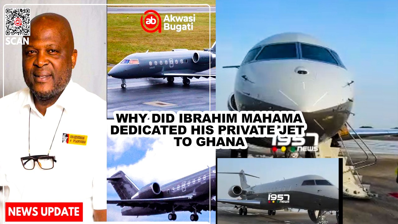 THIS IS WHY IBRAHIM MAHAMA GIFT GHANA AIR AMBULANCE  FULL STORY