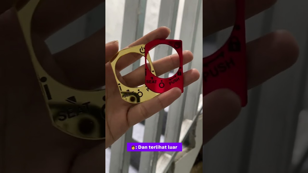 Garnish Cover Stop Kontak Keyless 