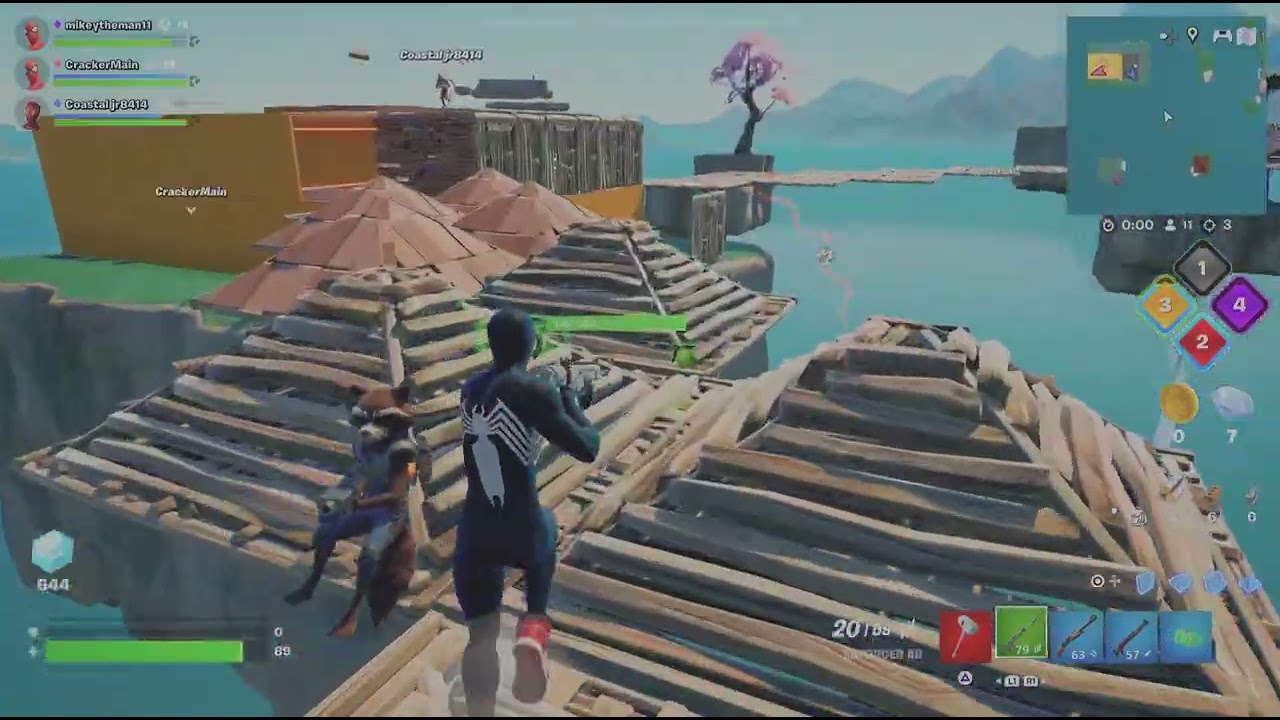 SPIDERMAN'S FOR THE WIN: Fortnite bedwars