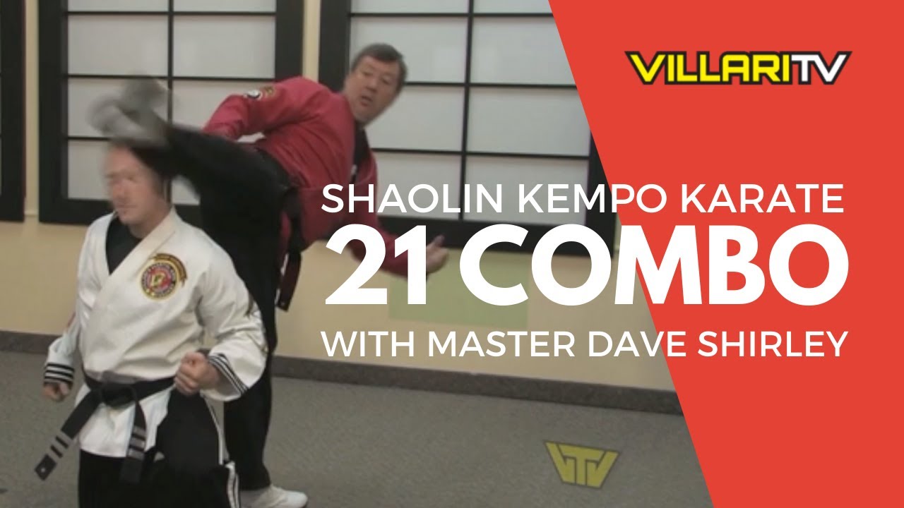 21 combination - Shaolin Kempo Karate