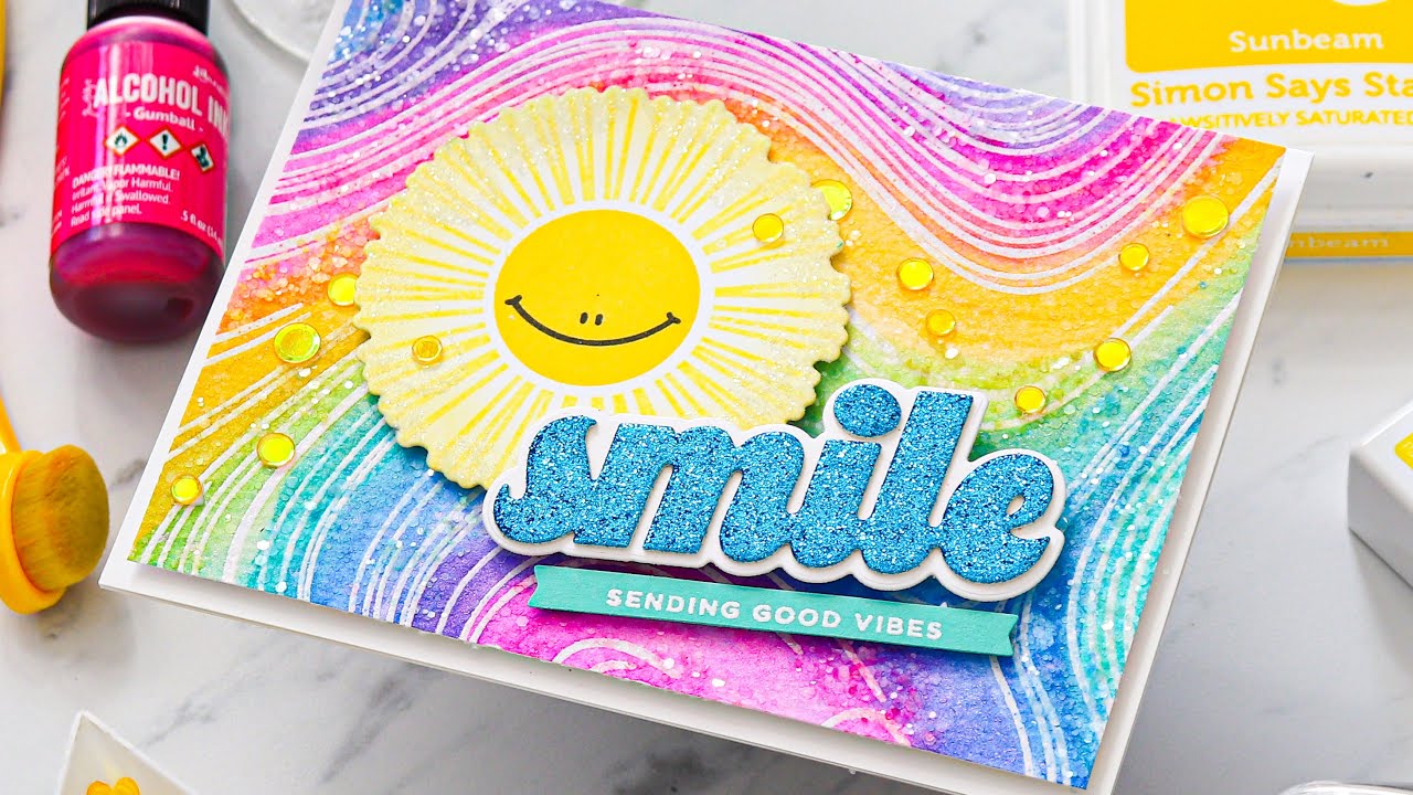 I Love This New Tim Holtz Rock Candy Chunky Glitter!