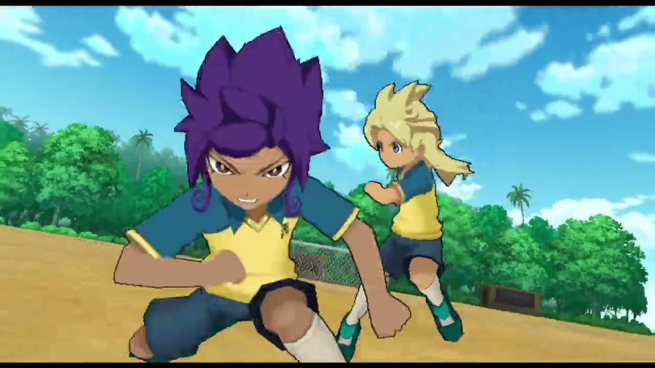 Inazuma Eleven Go Strikers 2013 Wii Team PZ01 vs Tenmas Harder (First Half)