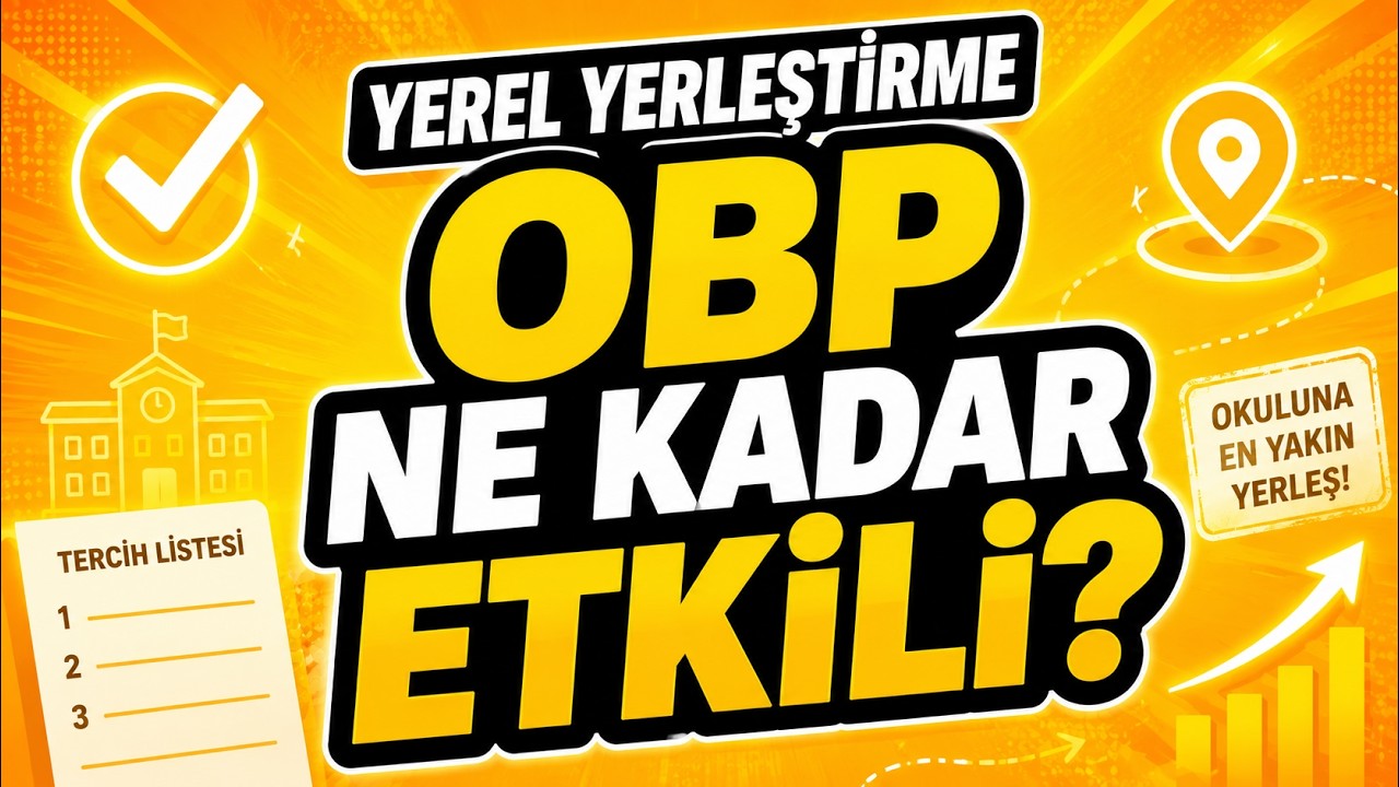 Okul Puanıyla  (OBP) Liseye Yerleştirme 📍Adım Adım Lise Tercihi Nasıl Yapılır ?