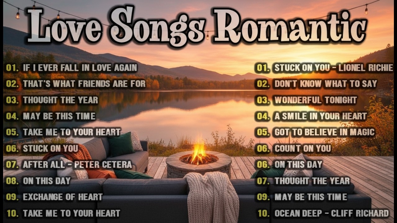 A timeless romantic evening filled with unforgettable melodies from the golden age of love songs fea