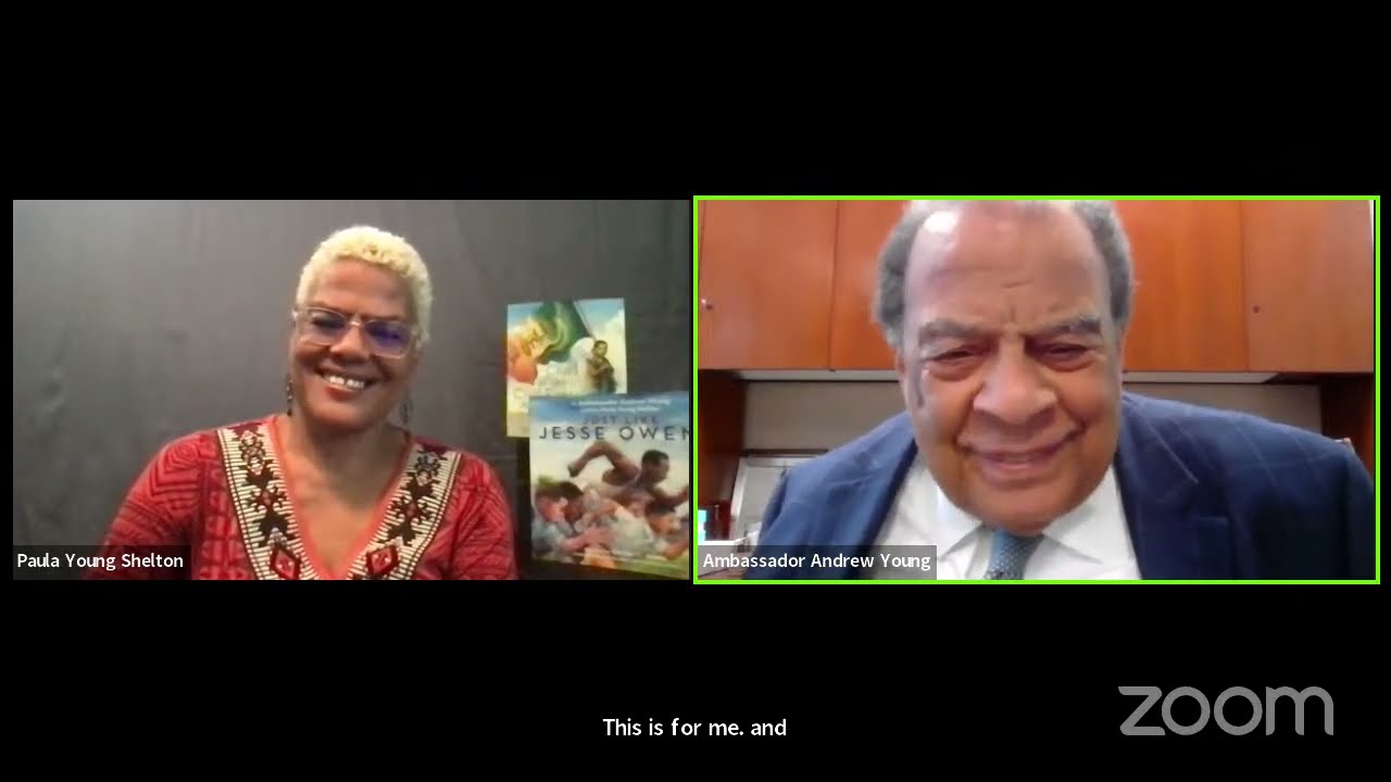P&P Live! Ambassador Andrew Young & Paula Young Shelton - Just Like Jesse Owens