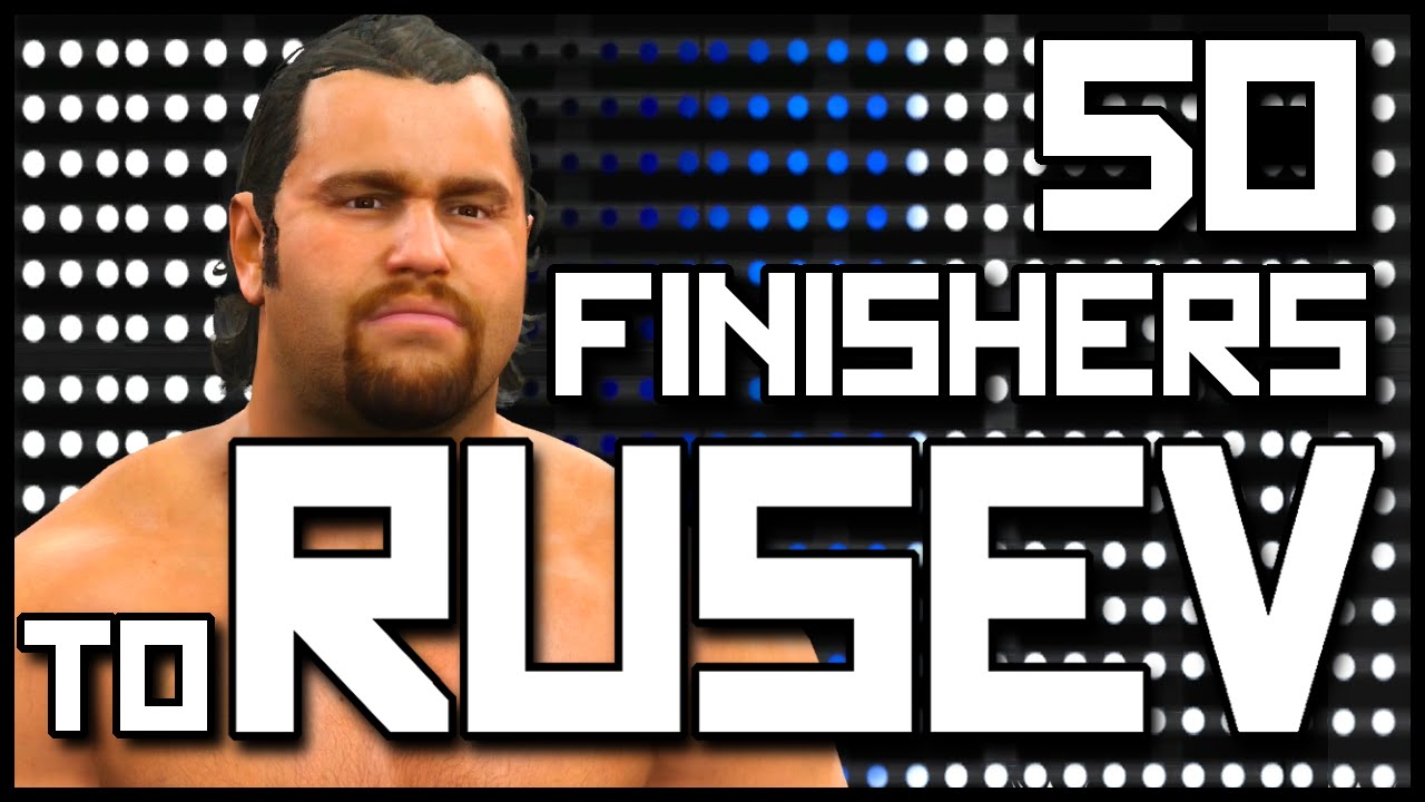 WWE 2K15 | 50 Finishers to Rusev (PS4)