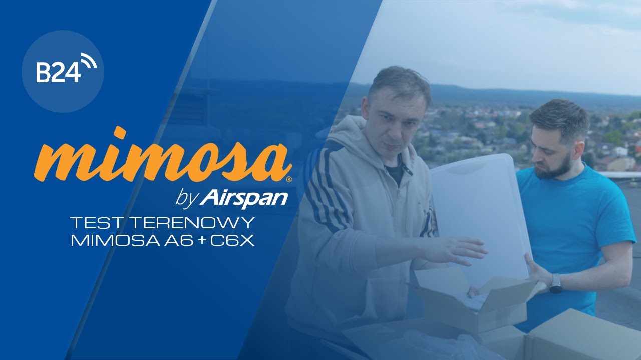 Test terenowy Mimosa A6 + Mimosa C6x