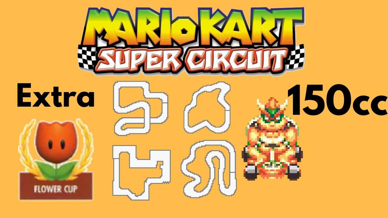 Mario Kart: Super Circuit - 150cc Extra Flower Cup (3-Star Rank)