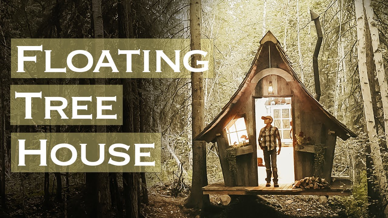 Captivating Treehouse Build -TIMELAPSE- (Start to Finish)