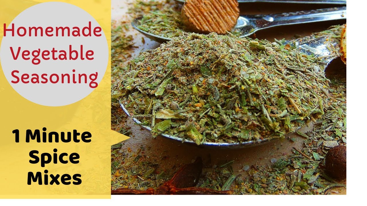 How to Make Vegetable Seasoning in ONLY 1 Minute | Fab Flavors For Home Cooked Veg | #187