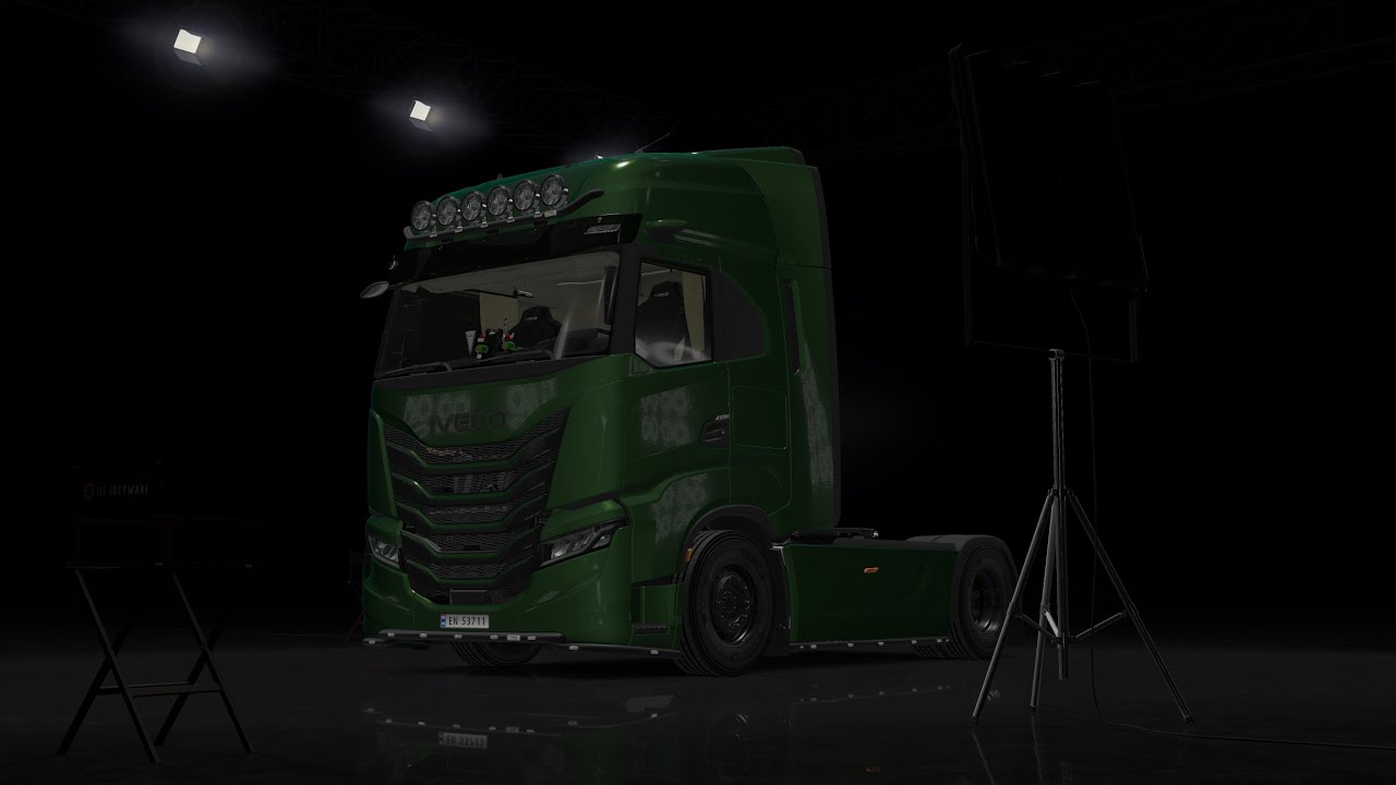 Ets 2, наконец педаль сцепления есть + кппс грузовой ручкой 