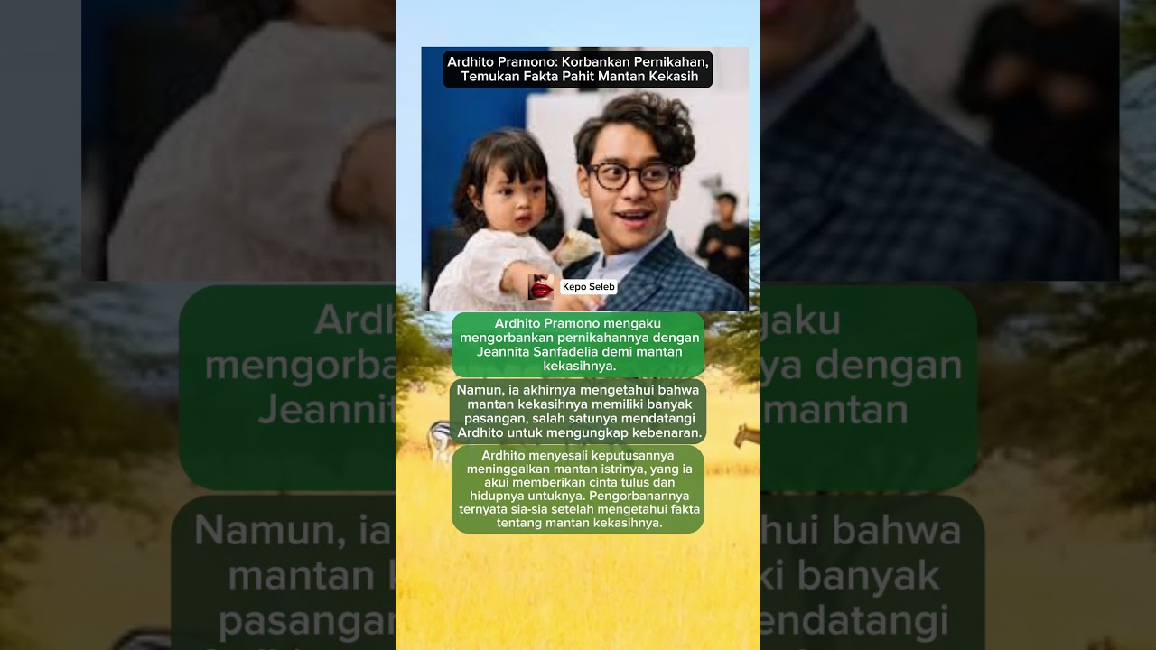 Ardhito Pramono: Korbankan Pernikahan, Temukan Fakta Pahit Mantan Kekasih #ArdhitoPramono