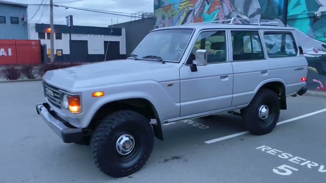 1986 Toyota Land Cruiser BJ60 Canadian Spec 5spd Diesel 2H