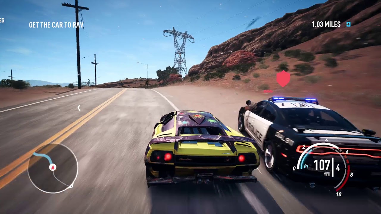 Need for Speed™ Payback Abandoned Car Lamborghini Diablo SV