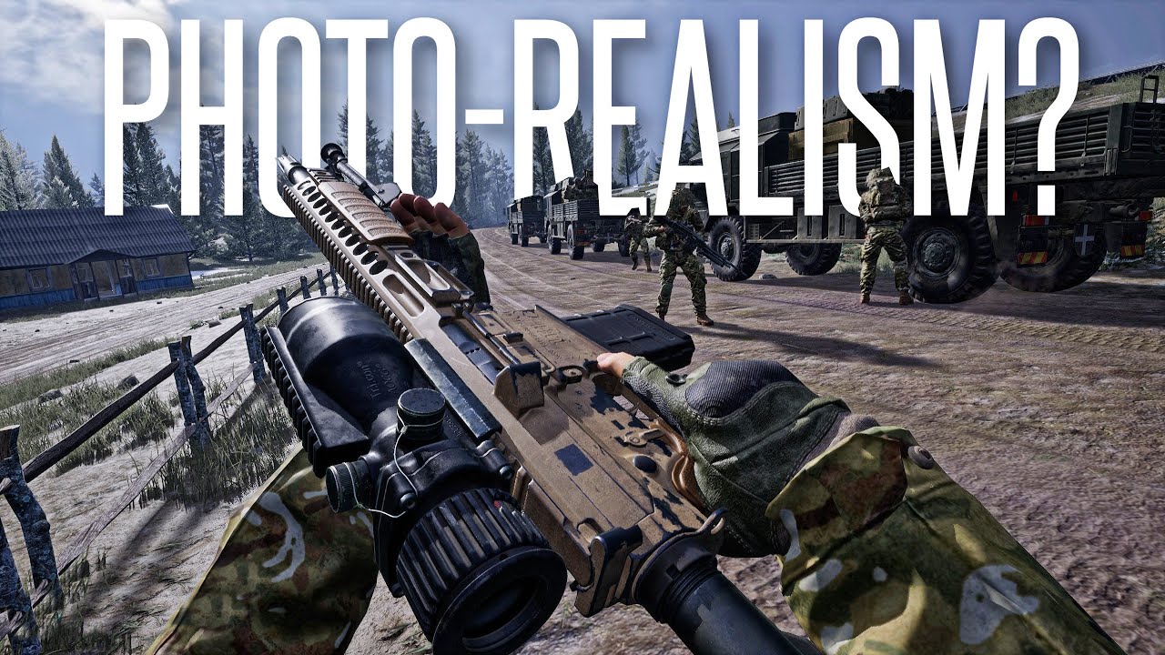 SQUAD'S NEW GRAPHICS UPDATE IS PHOTO-REAL! - SQUAD 100-Player PVP Gameplay (4K)