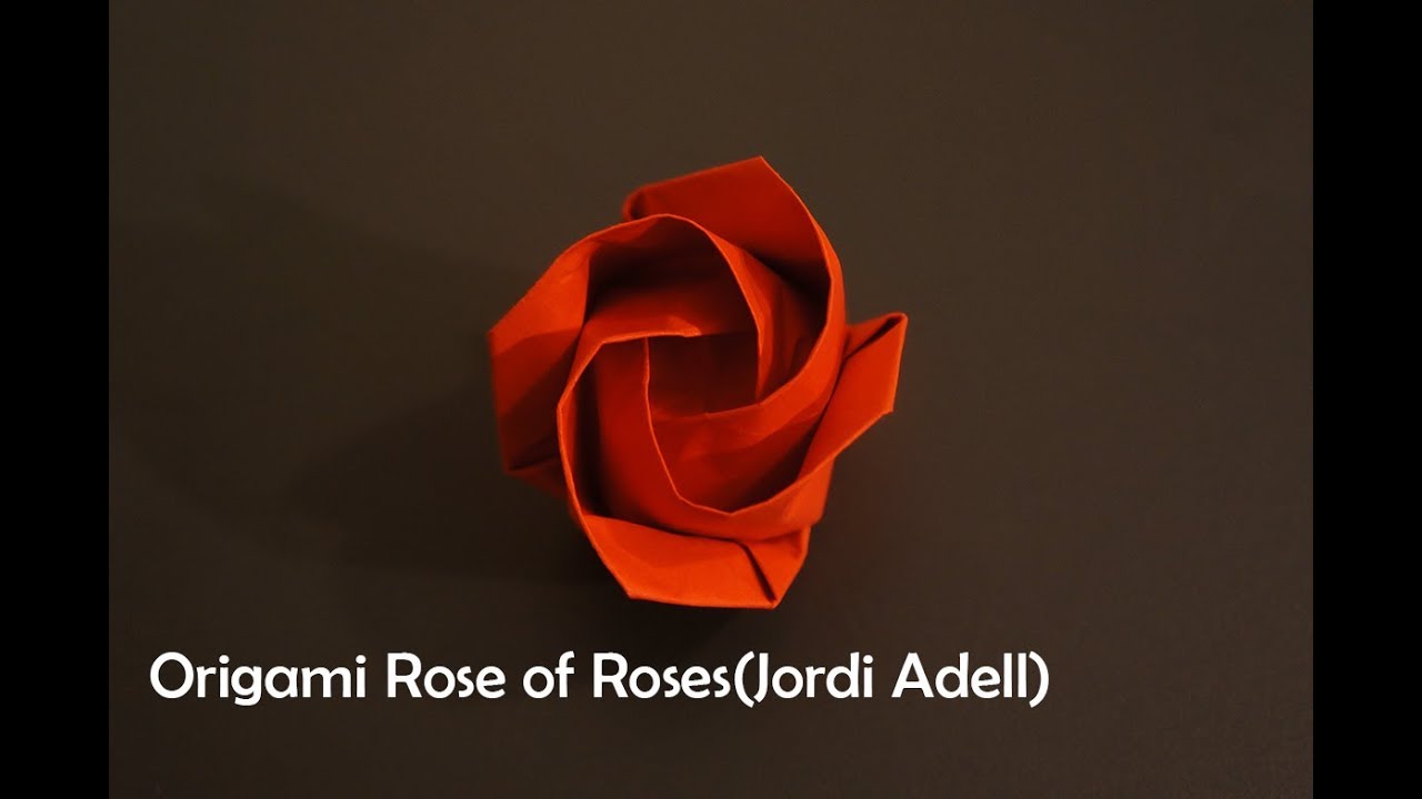 Origami Rose of Roses(Jordi Adell)