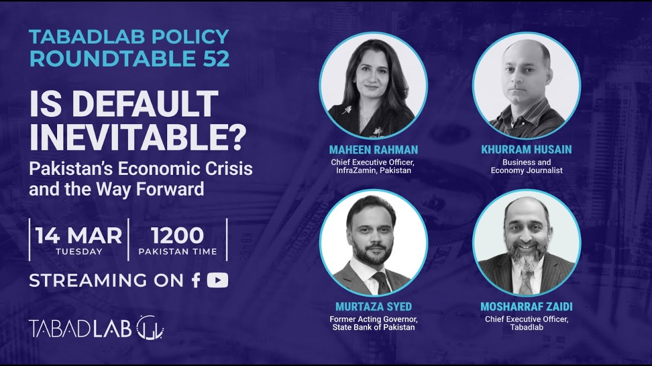 Is Default Inevitable? Pakistan&rsquo;s Economic Crisis and the Way Forward