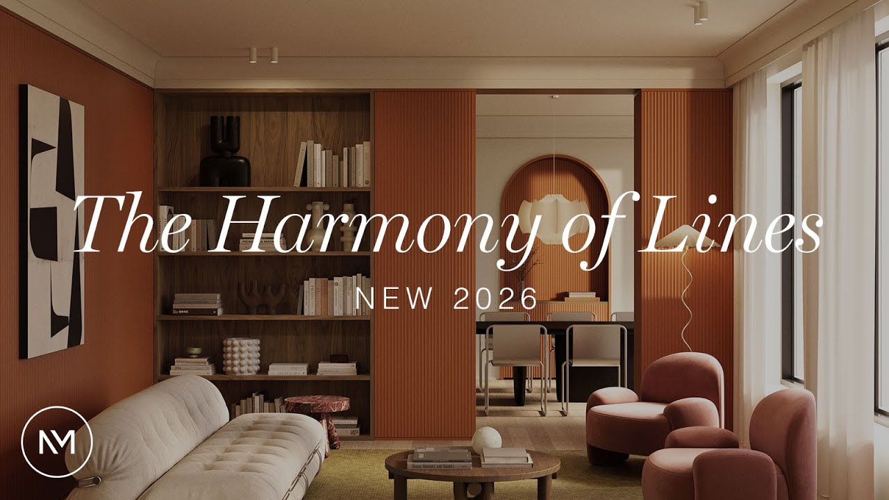 The Harmony of Lines wall panel collection by NOËL & MARQUET