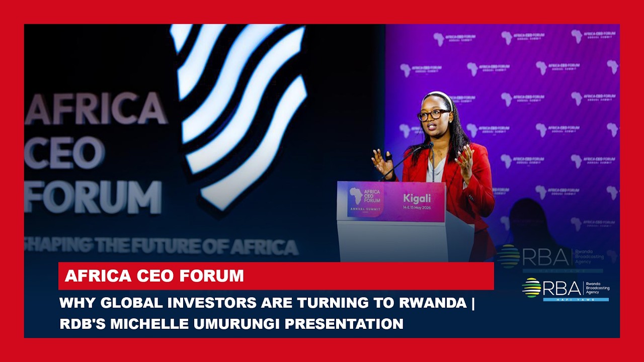 Why global investors are turning to Rwanda | RDB's Michelle Umurungi presentation at #ACF2026