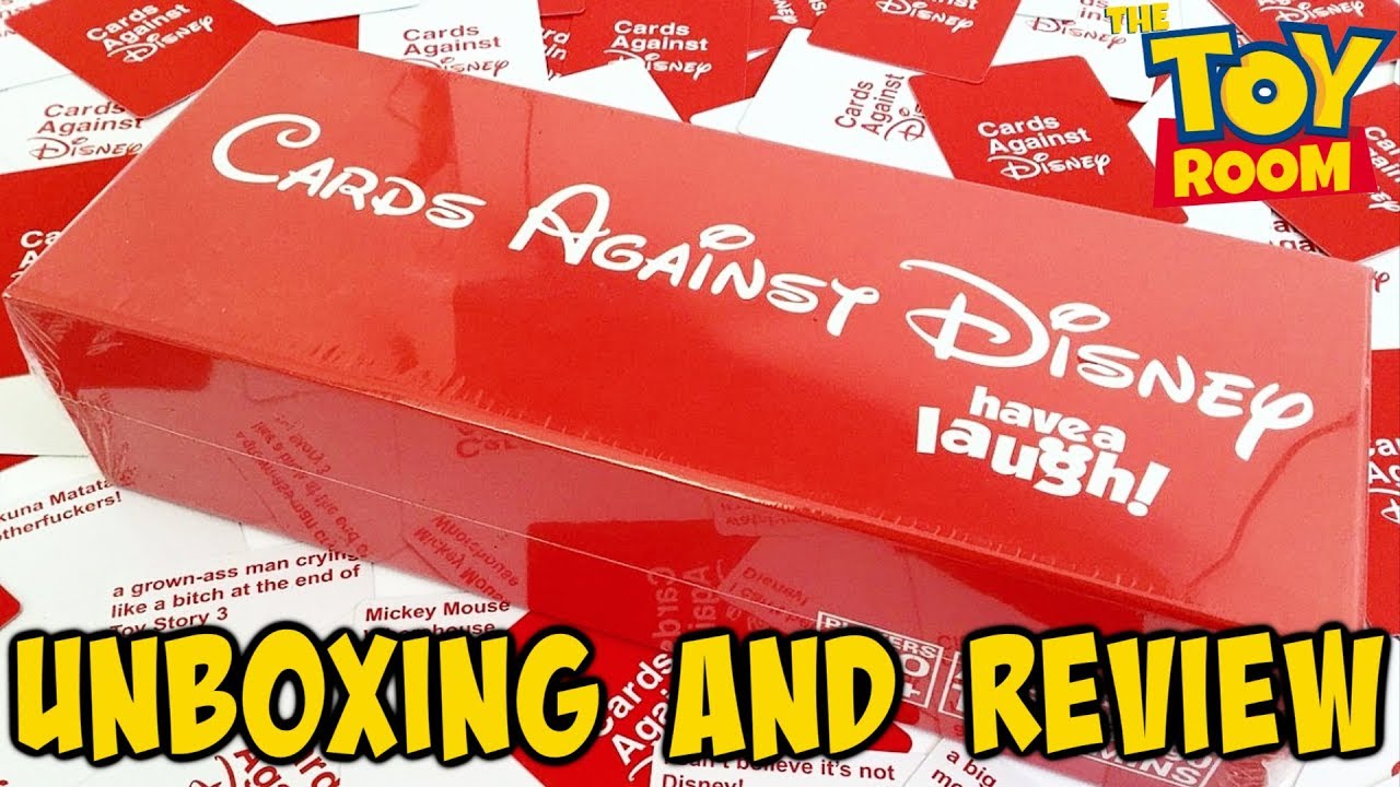 Cards Against Disney Unboxing & Review (Cards Against Humanity Spin-Off)