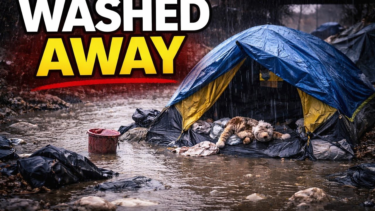 Rain Washes Away Tents ⛺️ Homeless Chicago