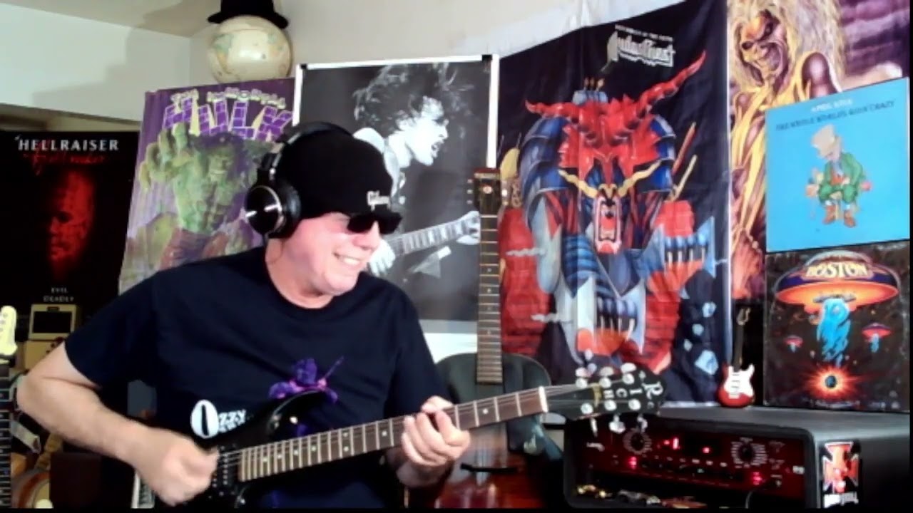 Boston - Smokin' - Guitar Cover #Boston #DebutAlbum