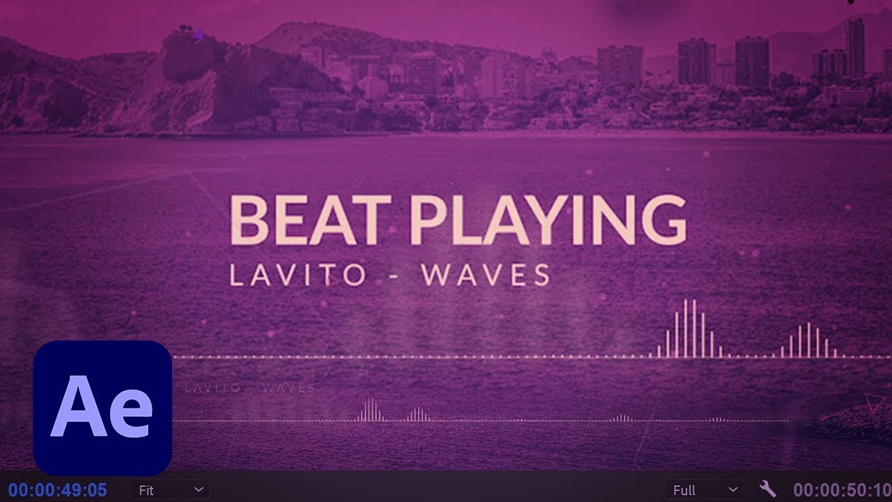 How To Create a Clean & Simple Audio Spectrum in After Effects Tutorial