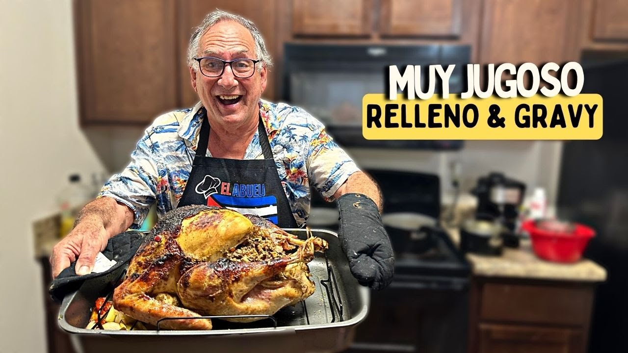 Cómo Hacer un Pavo Relleno Jugoso y Delicioso para la Navidad que Dejará a Todos Hablando. 🦃