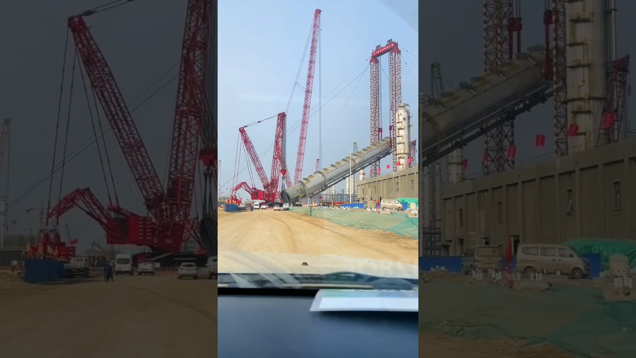 installation of distillation coulmn|coulmn|Erection. 