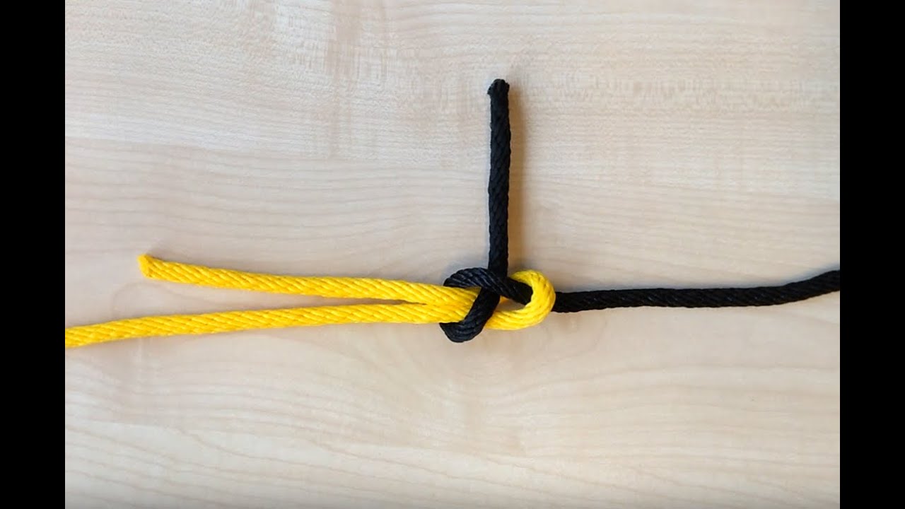 #03 - Der Schotenstich oder Schotstek - Zwei unterschiedliche Seile verbinden