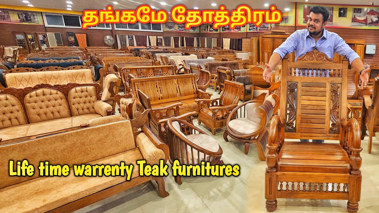 11 ஆயிரம் | sqr ftல் TEAK WOOD பிரம்மாண்டமான Collections | Yummy vlogs
