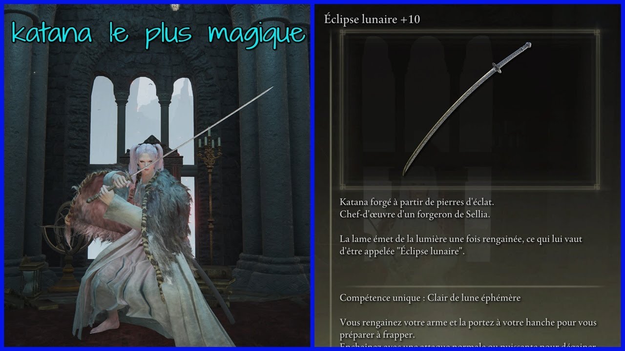 ELDEN RING | Le katana le plus MAGIQUE du jeu !