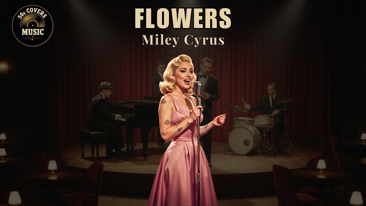 Miley Cyrus – Flowers - 1950s Style Cover | Vintage Crooner Ballad