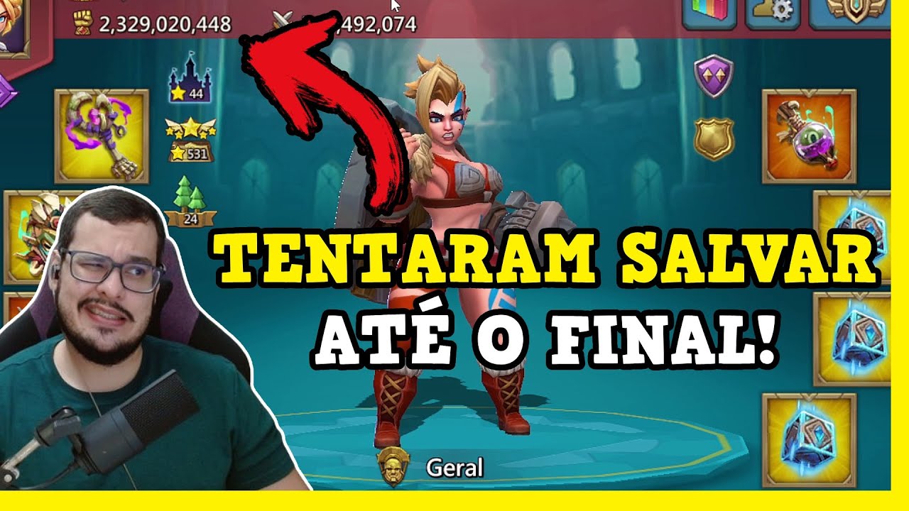 A GUARNI&Ccedil;&Atilde;O &Eacute; SUA MELHOR DEFESA! Lords Mobile
